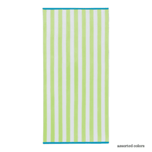 Striped Beach Towel - assorted colors