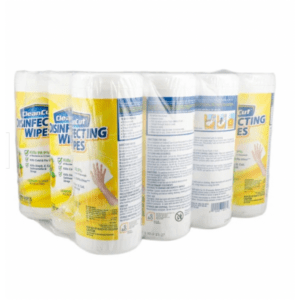 Image of 12 CleanCut Disinfecting Wipes in Lemon Fresh Scent